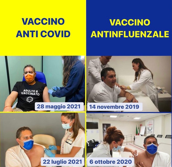 Vaccini, Toti smonta la bufala sulla quarta dose: "Gli altri due sono antinfluenzali"
