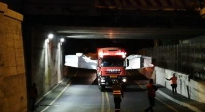 Nuovo ponte sul Polcevera: tutti i trasporti eccezionali della settimana