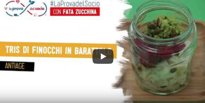 Insalate snack: tris di finocchio