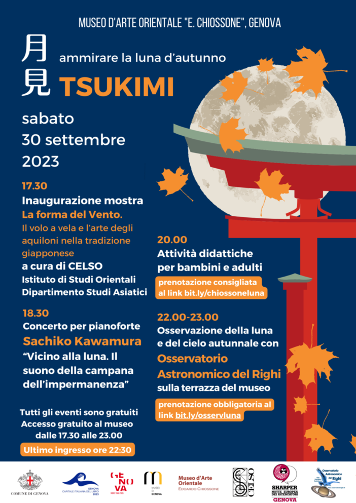 Cultura, al Museo Chiossone arriva 'Tsukimi, ammirare la luna d'autunno'