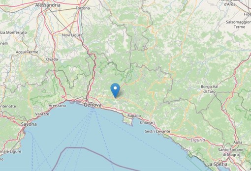 Terremoto, altre due scosse nella notte con epicentro a Bargagli e a Davagna
