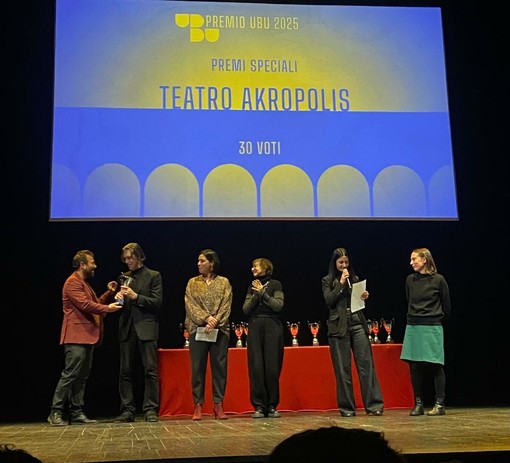 Teatro Akropolis a Bologna riceve il "Premio Ubu 2025" Teatro Akropolis a Bologna riceve il "Premio Ubu 2025"