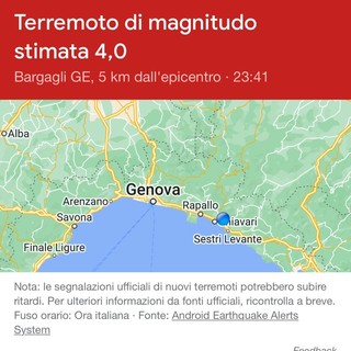 Genova, nuova forte scossa di terremoto avvertita in tutta la città: magnitudo del 3,5