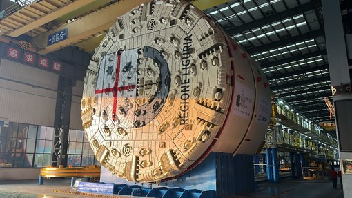Scolmatore del Bisagno, quasi pronta la talpa da utilizzare in cantiere