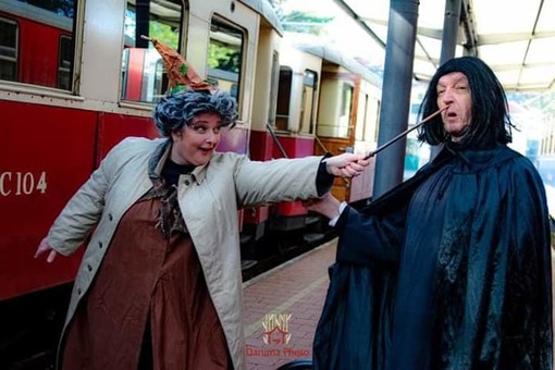 Torna Harry Potter in Liguria, il trenino magico e un week end al Lago delle Lame per Halloween