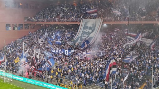 Samp-Roma, la gradinata sud ricorda Paolo Mantovani a 29 anni dalla scomparsa