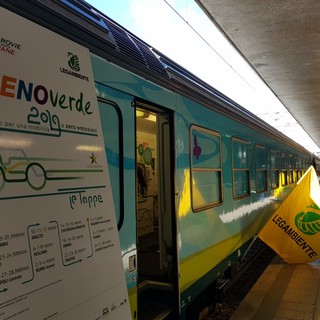 Sostenibilità: il Treno Verde arriva alla stazione Principe di Genova