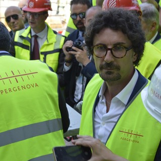 Toninelli a Genova: "Commissario unico per Terzo Valico e nodo ferroviario"