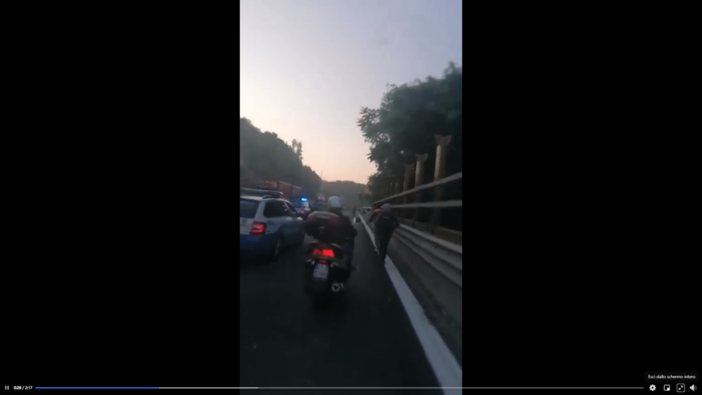 Segnalata una decina di persone a piedi sull'autostrada fra Pegli e Genova Aeroporto Segnalata una decina di persone a piedi sull'autostrada fra Pegli e Genova Aeroporto