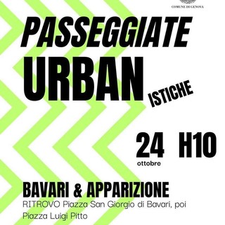 "Passeggiate urbanistiche", sabato 24 ottobre nuovo appuntamento negli ex borghi autonomi di Bavari e Apparizione