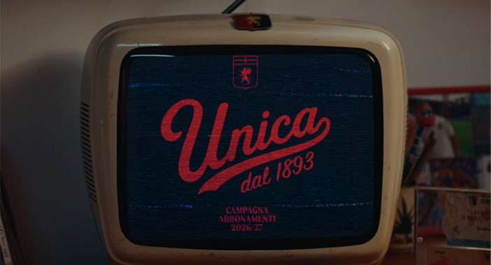 Sayf e don Fiscer per la nuova campagna abbonamenti “Unica”. Il Genoa rinnova il legame con la scena musicale genovese per la stagione ’26/’27 Sayf e don Fiscer per la nuova campagna abbonamenti “Unica”. Il Genoa rinnova il legame con la scena musicale genovese per la stagione ’26/’27