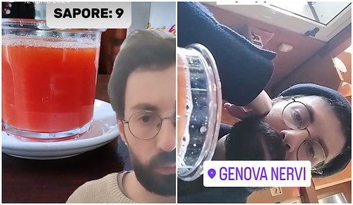 Il creator che incorona Genova Nervi al primo posto per le migliori spremute d’arancia nelle stazioni ferroviarie italiane