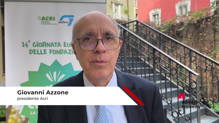 Azzone (Acri): "Prevenzione filo conduttore della Giornata europea della fondazioni"