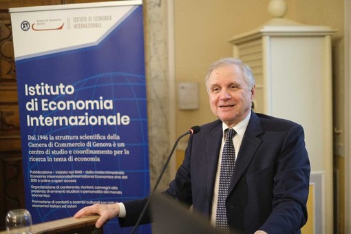 Ignazio Visco a Genova per l'80° anniversario dell'Istituto di Economia Internazionale