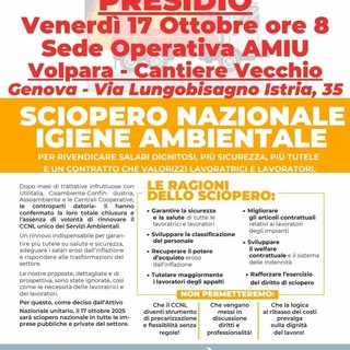 Igiene ambientale in sciopero il 17 ottobre: contratto scaduto da un anno