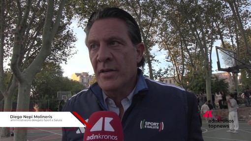 Sport, Nepi Molineris (Sport e Salute): "A Colle Oppio spazio riqualificato per far stare insieme i giovani"