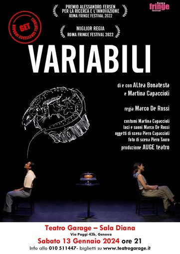 Raccontare i disturbi alimentari, al Teatro Garage va in scena ‘Variabili’ Raccontare i disturbi alimentari, al Teatro Garage va in scena ‘Variabili’