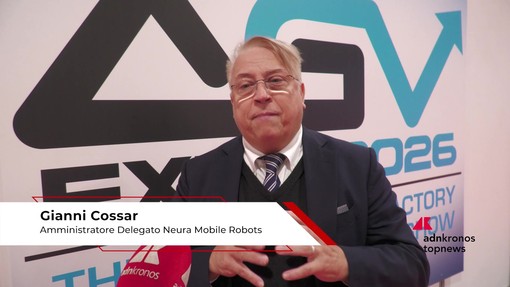 Fiere: Cossar (Neura Mobile Robots), 'personalizziamo prodotti secondo necessità cliente' Fiere: Cossar (Neura Mobile Robots), 'personalizziamo prodotti secondo necessità cliente'