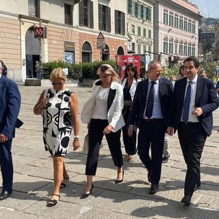 Visita di Fitto a Genova, Rosso e Balleari (Fdi): &quot;Grazie per l'interesse sulle opere liguri del Pnrr&quot;