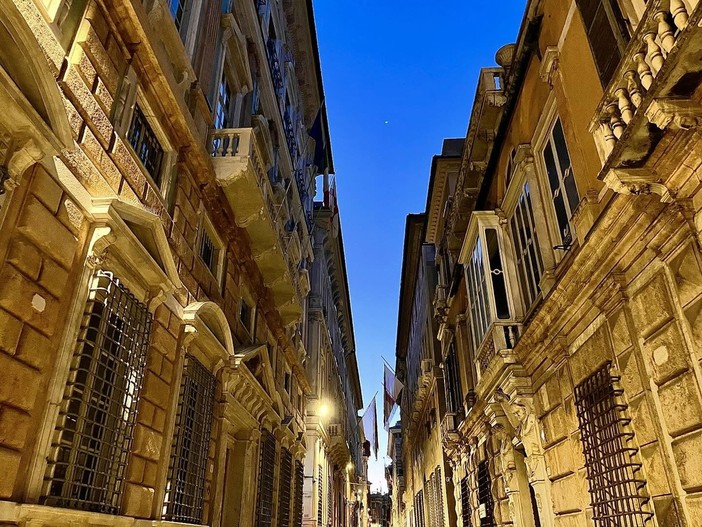 'M'illumino di Meno', Genova spegne via Garibaldi per la giornata del risparmio energetico