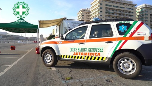Al via i tamponi "drive-through" in piazzale Kennedy (VIDEO) Al via i tamponi "drive-through" in piazzale Kennedy (VIDEO)