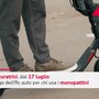 Monopattini, obbligo assicurazione del 17 luglio Monopattini, obbligo assicurazione del 17 luglio