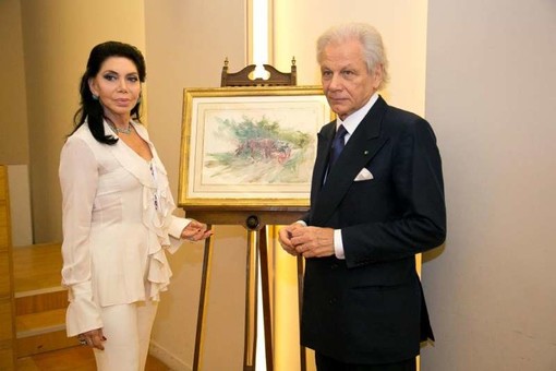 Valter Mainetti, l'amore per l'arte condiviso con la moglie
