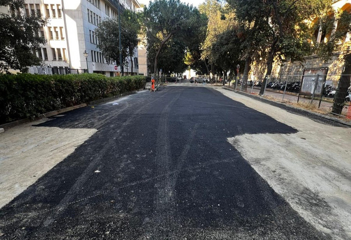 Via Corsica, conclusi i lavori sulla voragine: la riapertura della strada prevista da sabato 11 luglio Via Corsica, conclusi i lavori sulla voragine: la riapertura della strada prevista da sabato 11 luglio