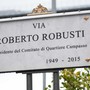 Una strada tra Campasso e Certosa intitolata a Roberto Robusti, storico presidente del comitato di quartiere