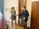 Il vicesindaco Massimo Nicolò incontra il comandante dei Vigili del Fuoco di Genova Vincenzo Lotito Il vicesindaco Massimo Nicolò incontra il comandante dei Vigili del Fuoco di Genova Vincenzo Lotito