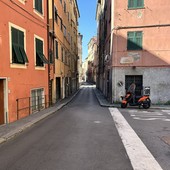 Via Vado, il tratto che l’amministrazione aveva inizialmente ipotizzato di pedonalizzare Via Vado, il tratto che l’amministrazione aveva inizialmente ipotizzato di pedonalizzare