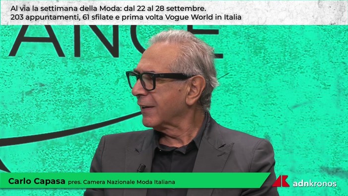 Capasa (Cnmi): "Moda sotto attacco del fast fashion, risposta deve venire da politica e Ue"