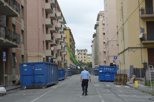Demolizione Ponte, Bucci: "Via Porro riaperta ad Agosto"