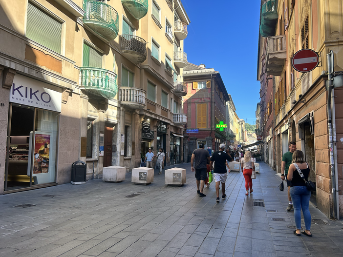 Portali d’ingresso per la pedonale di via Sestri, il Municipio approva la mozione M5s