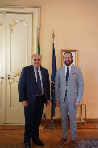 Visita a Genova del vice ministro degli esteri della Repubblica Dominicana (foto)