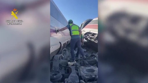 Scontro treni Spagna, il video dei soccorsi sul luogo del disastro ferroviario