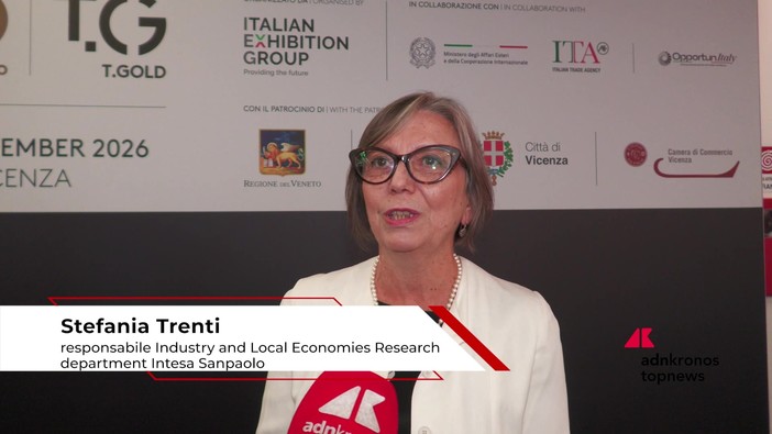 Vicenzaoro, Trenti (Intesa Sanpaolo): "Export italiano regge nonostante contesto internazionale complesso" Vicenzaoro, Trenti (Intesa Sanpaolo): "Export italiano regge nonostante contesto internazionale complesso"