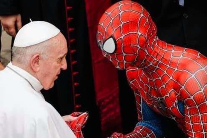 Mattia Villardita ‘Spidermen’ in udienza da Papa Francesco. Presidente Toti: “Grande orgoglio ligure”