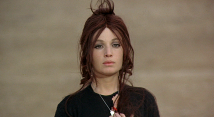 Monica Vitti in un'immagine tratta da "La ragazza con la pistola" (1968) di Mario Monicelli Monica Vitti in un'immagine tratta da "La ragazza con la pistola" (1968) di Mario Monicelli