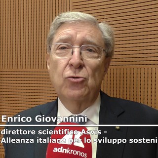 Sostenibilità, Giovannini (Asvis): 'Lontani da obiettivi Agenda 2030' Sostenibilità, Giovannini (Asvis): 'Lontani da obiettivi Agenda 2030'