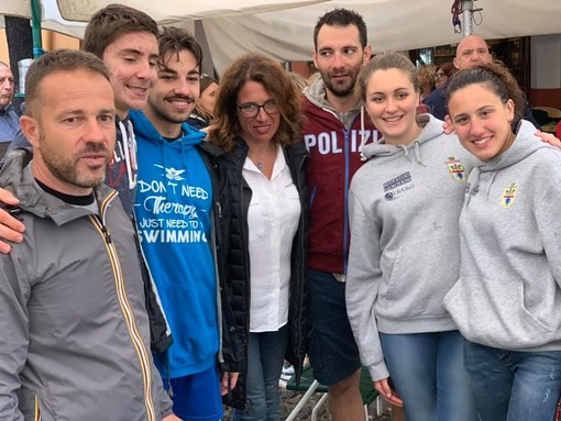 Edoardo Stochino recordman nella piazzetta di Portofino
