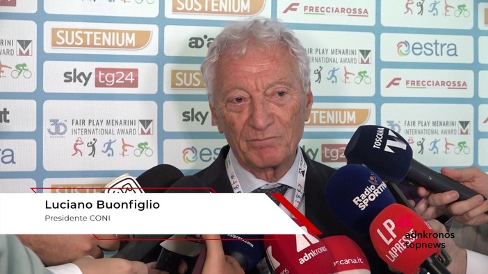 Buonfiglio (Coni): "Premio Faiplay segnala una sfida e mostra un sogno"