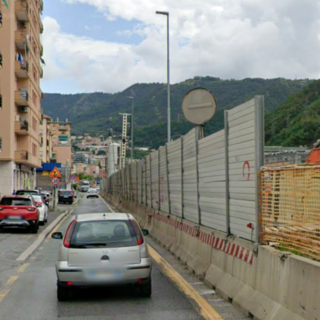 Via Emilia, cedono le tombinature e scatta la chiusura: traffico deviato e disagi in Val Bisagno
