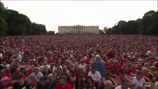 Norvegia torna a casa dopo i Mondiali, il 'row' con il principe e 90mila tifosi Norvegia torna a casa dopo i Mondiali, il 'row' con il principe e 90mila tifosi