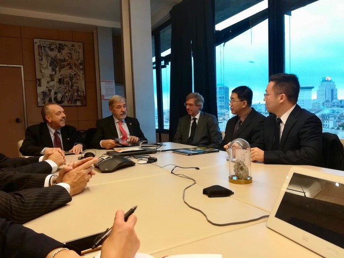 Il vicesindaco di Shenzhen in visita a Genova ricevuto a Palazzo Tursi