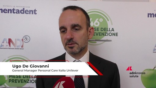 Salute orale: De Giovanni (Unilever), 'nostro hub digitale supporta consapevolezza in tema di prevenzione'