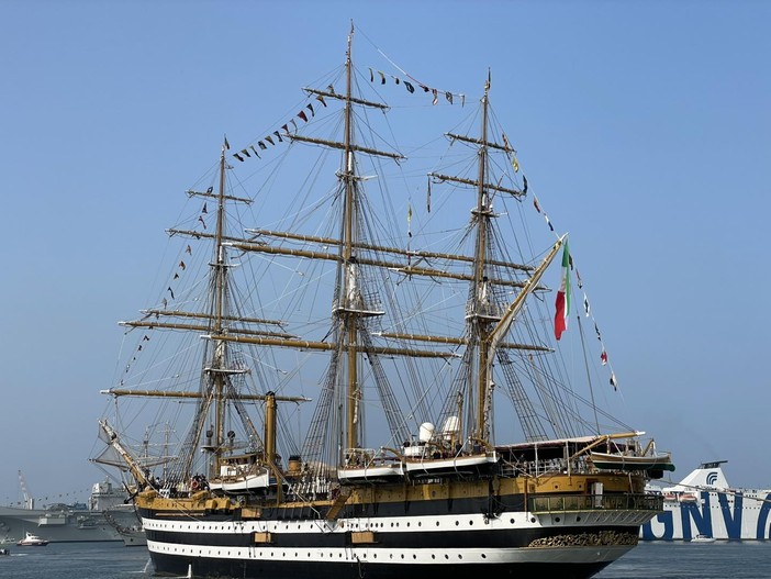 Marina Militare Nastro Rosa Tour, Salis: "I grandi eventi sono d’ispirazione per i giovani e valorizzano il territorio”