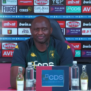 Genoa, col Lecce è un nuovo inizio. Vieira: “Partiamo tutti da zero. Abbiamo qualità ed equilibrio ma anche da migliorare”