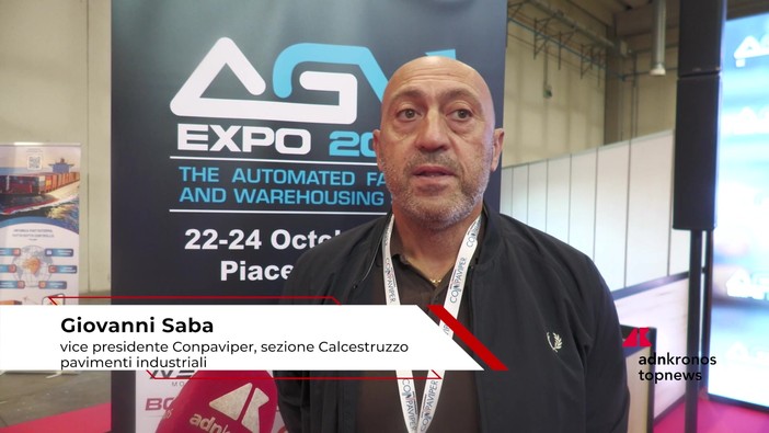 Fiere: Saba (Conpaviper), 'ad Agv Expo per sottolineare centralità pavimentazioni in logistica automatizzata'
