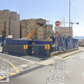 Via Redipuglia, cede l'asfalto dopo la rottura di una condotta: strada completamente chiusa a Quarto